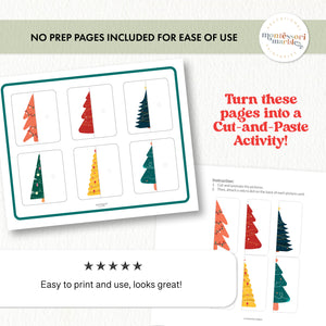 Christmas Tree Symmetry Puzzles