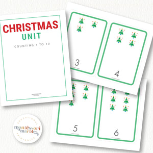 Christmas Counter Cards