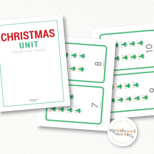 Christmas Counter Cards