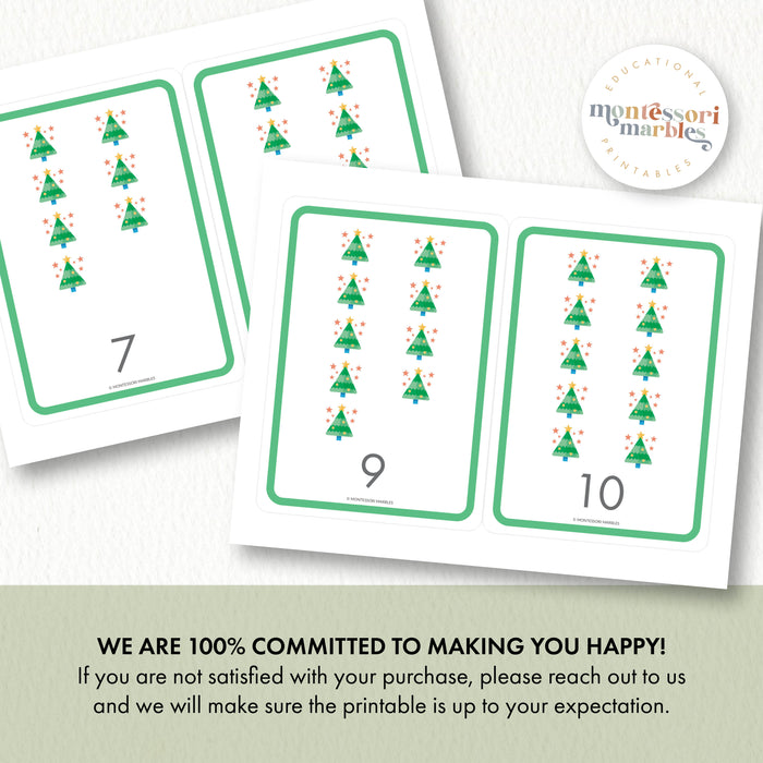 Christmas Counter Cards
