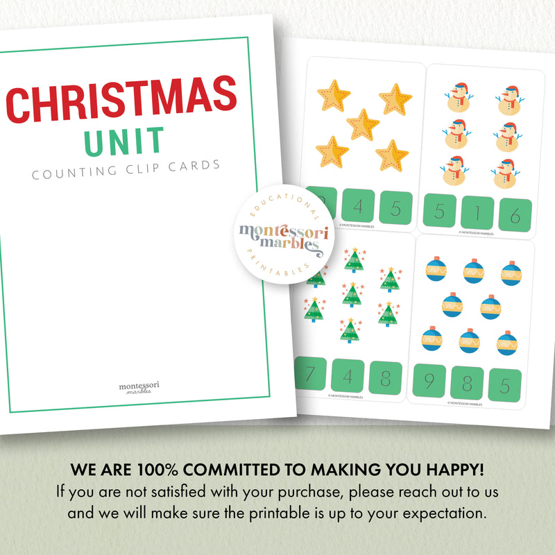 Christmas Counting 1 to 20