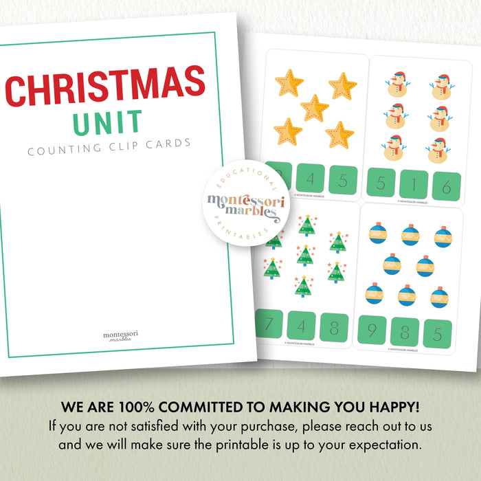 Christmas Counting 1 to 20