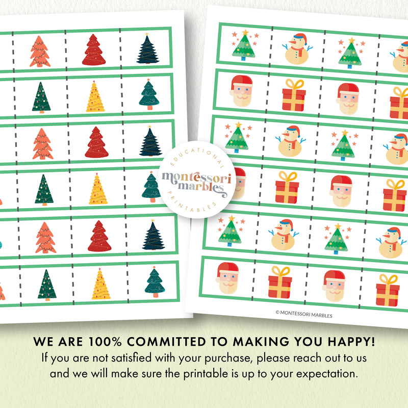 Christmas Cutting Strips