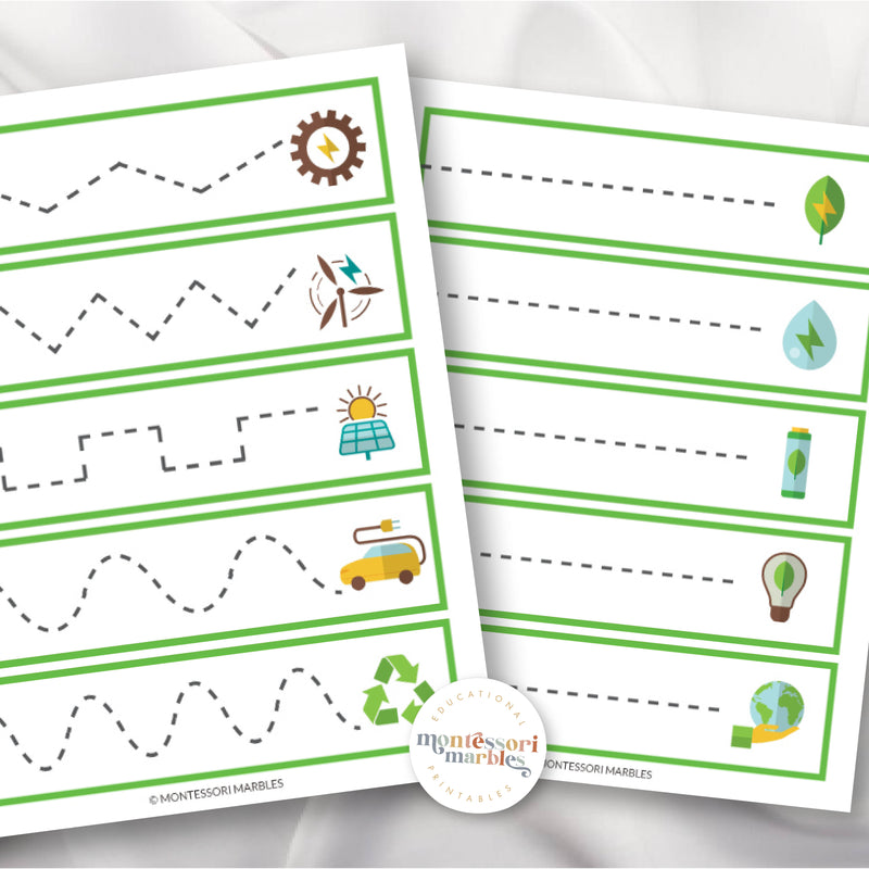Earth Day Cutting Strips