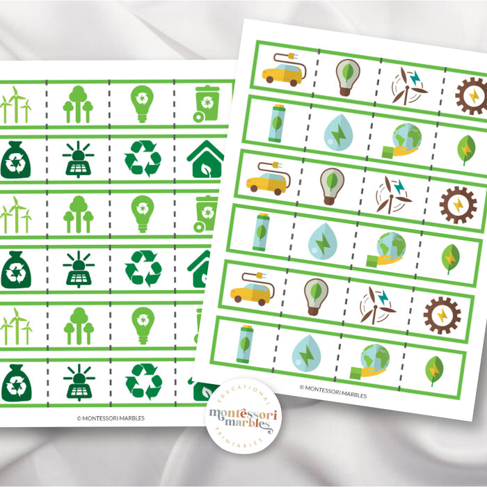 Earth Day Cutting Strips