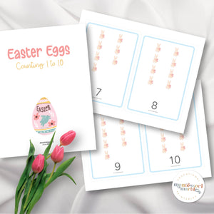 Easter Counting 1 to 10