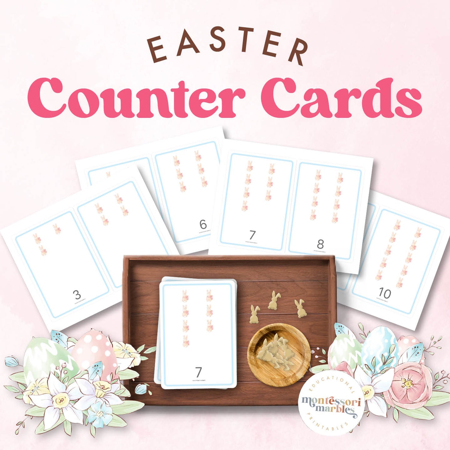 Easter Counting 1 to 10