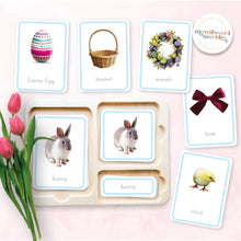 Load image into Gallery viewer, Easter Montessori Nomenclature Cards
