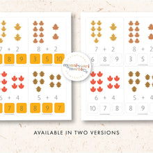 Load image into Gallery viewer, Fall Addition Clip Cards
