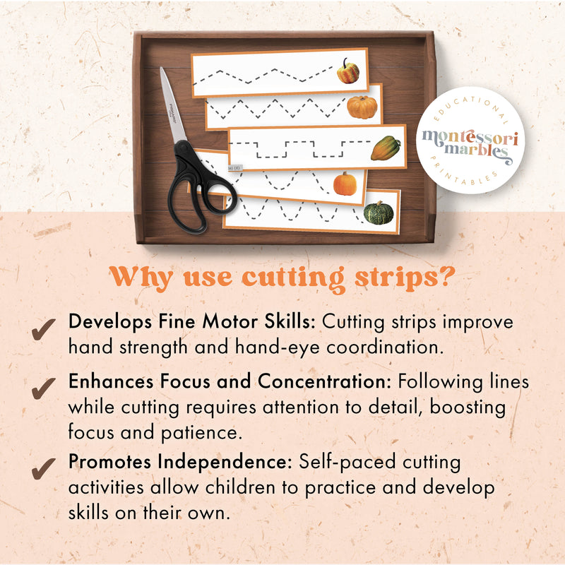 Fall Cutting Strips
