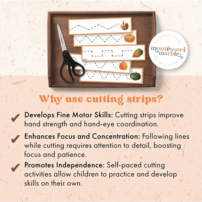 Fall Cutting Strips