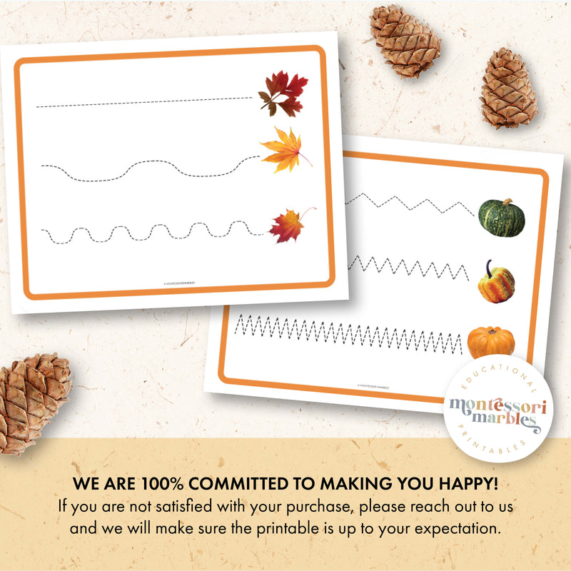 Fall Tracing Activities