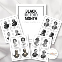 Load image into Gallery viewer, Black History Month Picture Matching
