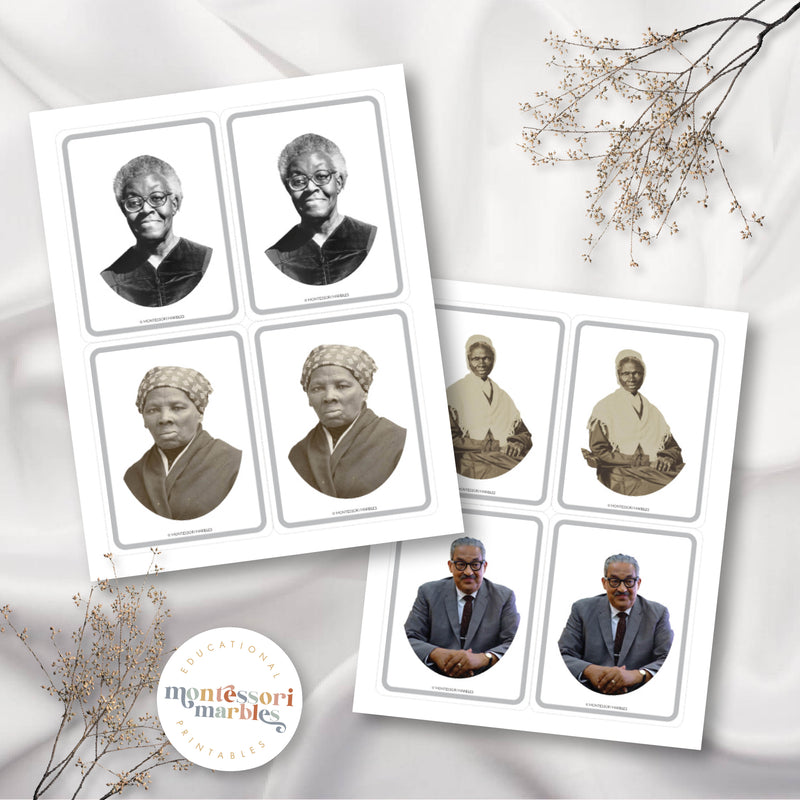 Black History Month Picture Matching