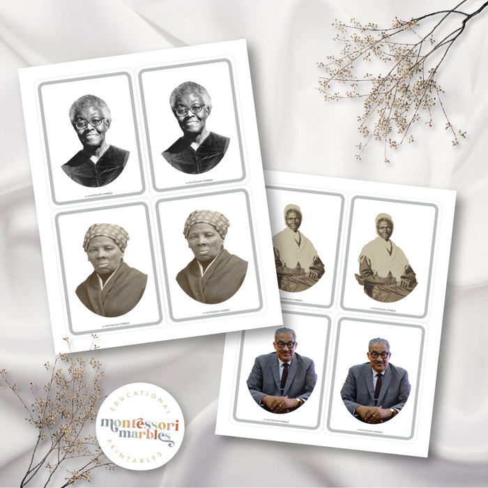 Black History Month Picture Matching