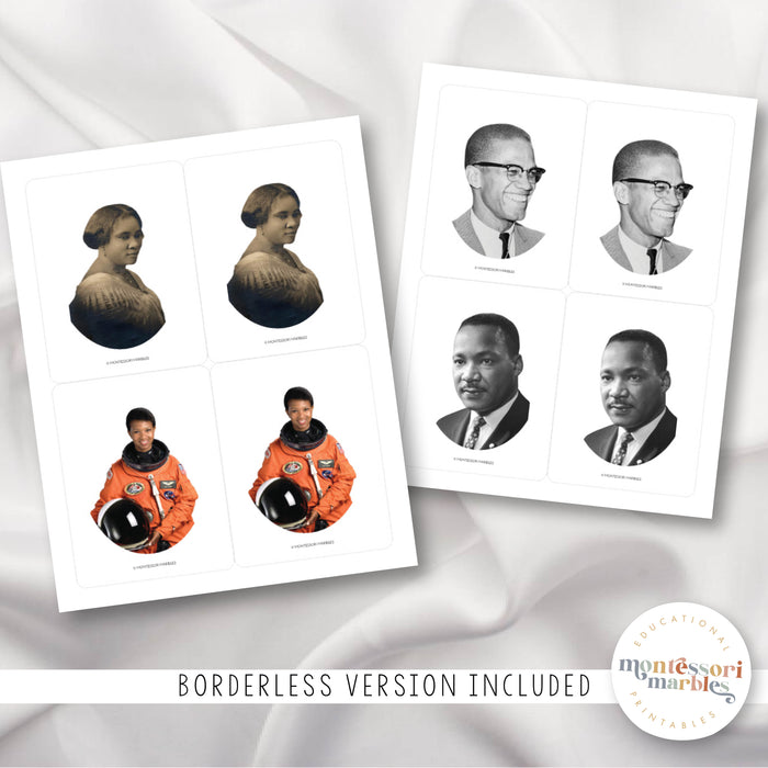 Black History Month Picture Matching
