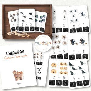 Halloween Addition Clip Cards