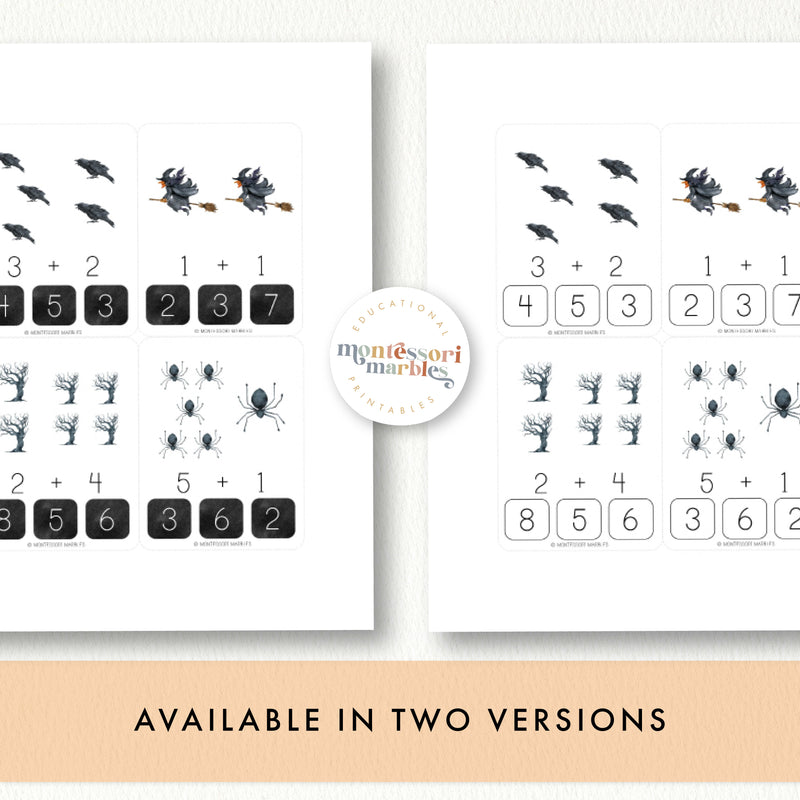 Halloween Addition Clip Cards