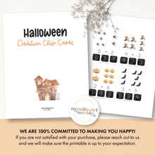 Load image into Gallery viewer, Halloween Addition Clip Cards
