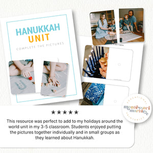 Hanukkah Complete the Pictures