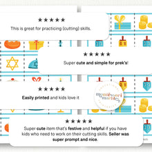 Load image into Gallery viewer, Hanukkah Cutting Strips
