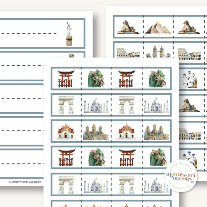 Landmarks Cutting Strips