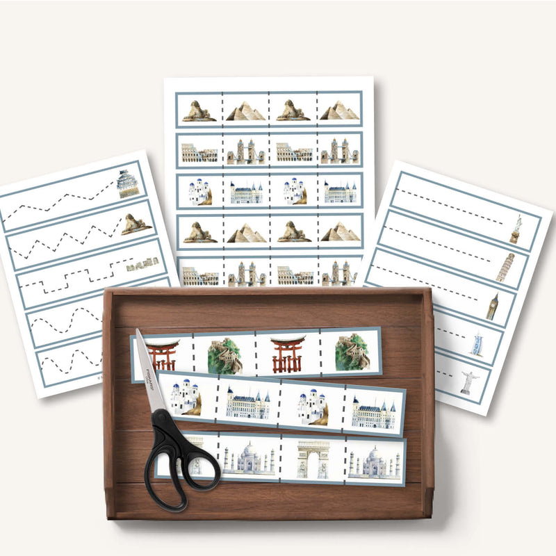 Landmarks Cutting Strips