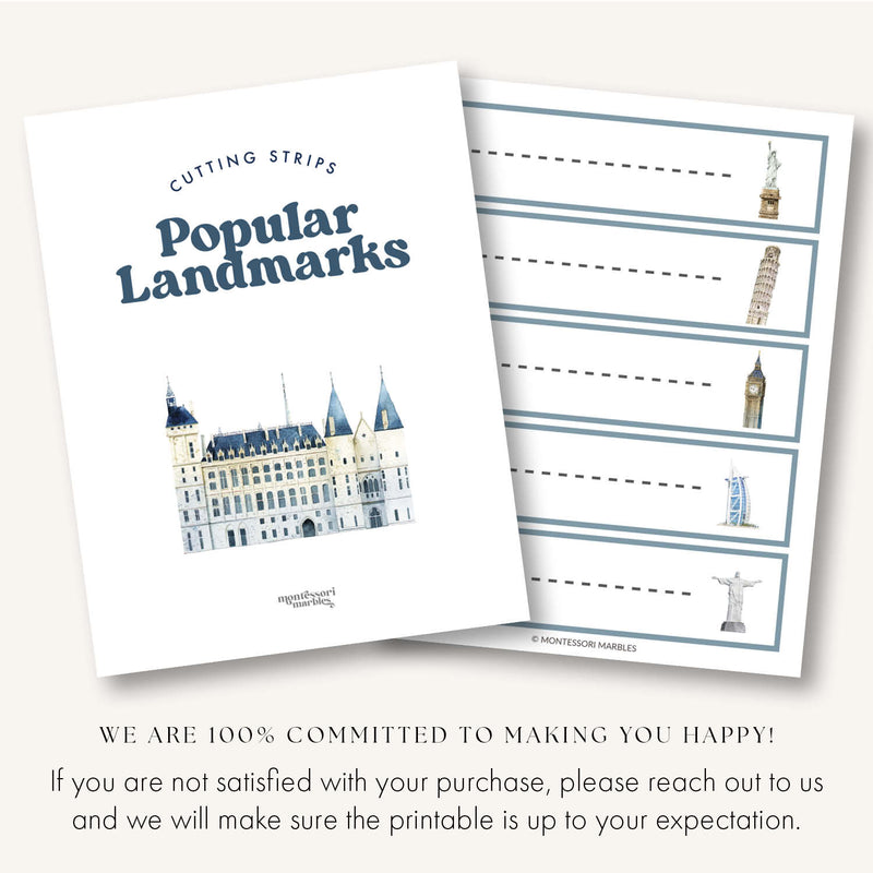 Landmarks Cutting Strips