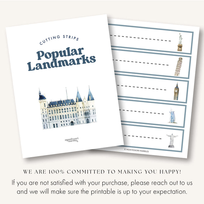 Landmarks Cutting Strips