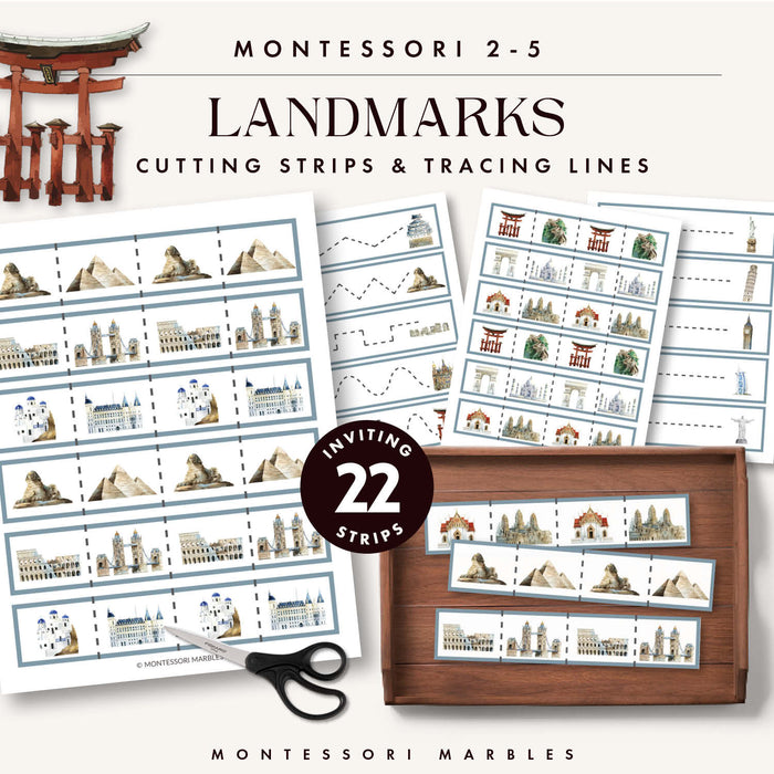 Landmarks Cutting Strips