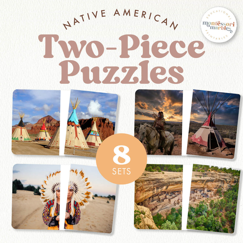 Native American Heritage Month picture-completion activity — cultural learning through visual play