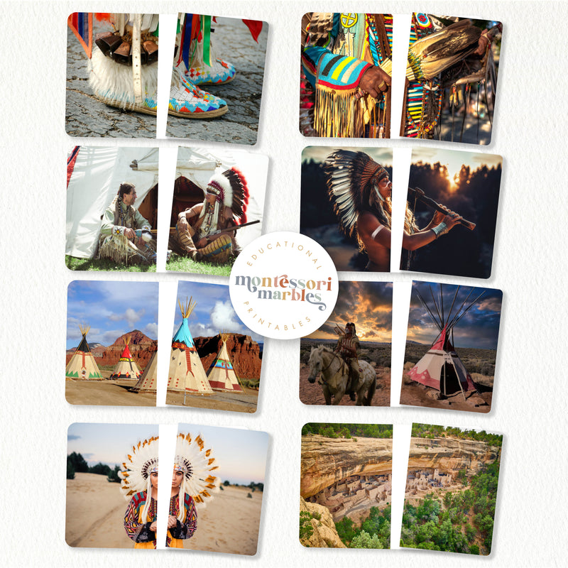 Native American Month Complete the Pictures