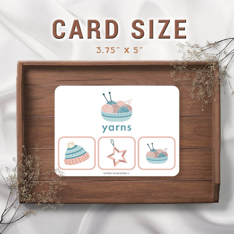 Winter Picture Matching Clip Cards