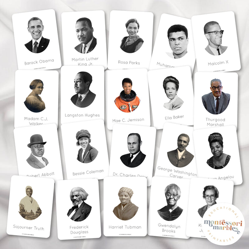 Black History Month Flash Cards