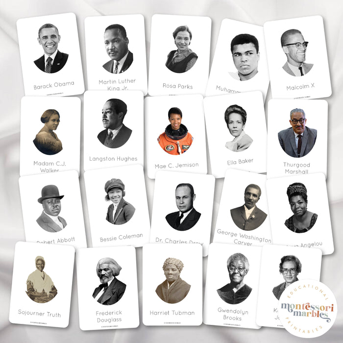 Black History Month Flash Cards