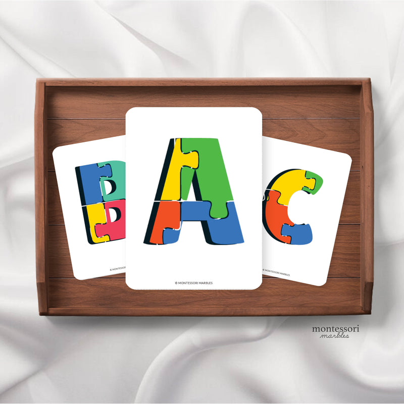 Autism Awareness Month Alphabet Cards
