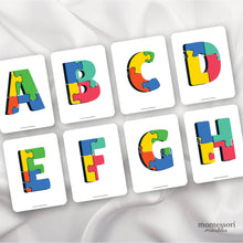 Load image into Gallery viewer, Autism Awareness Month Alphabet Cards
