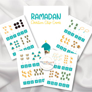 Ramadan Addition Clip Cards