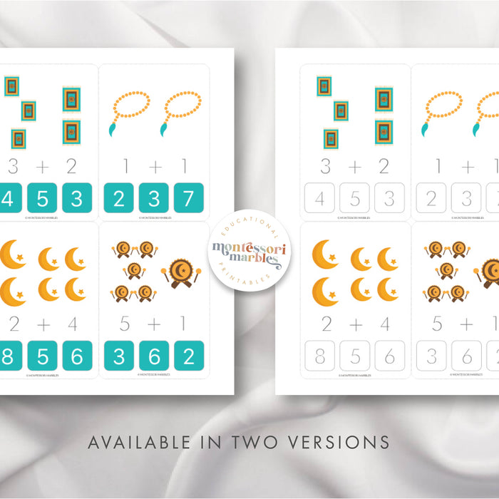 Ramadan Addition Clip Cards