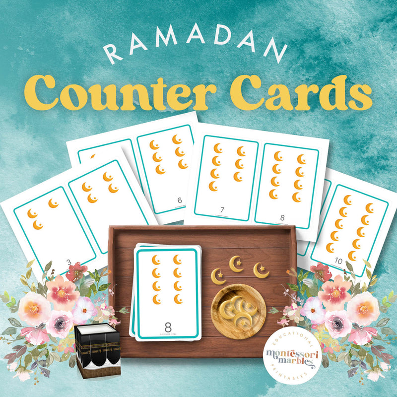 Ramadan counting 1-10 for math and culture
