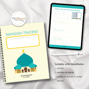 Ramadan Handwriting Practice Workbook