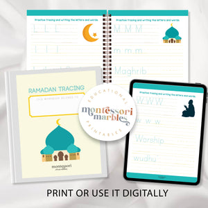 Ramadan Handwriting Practice Workbook