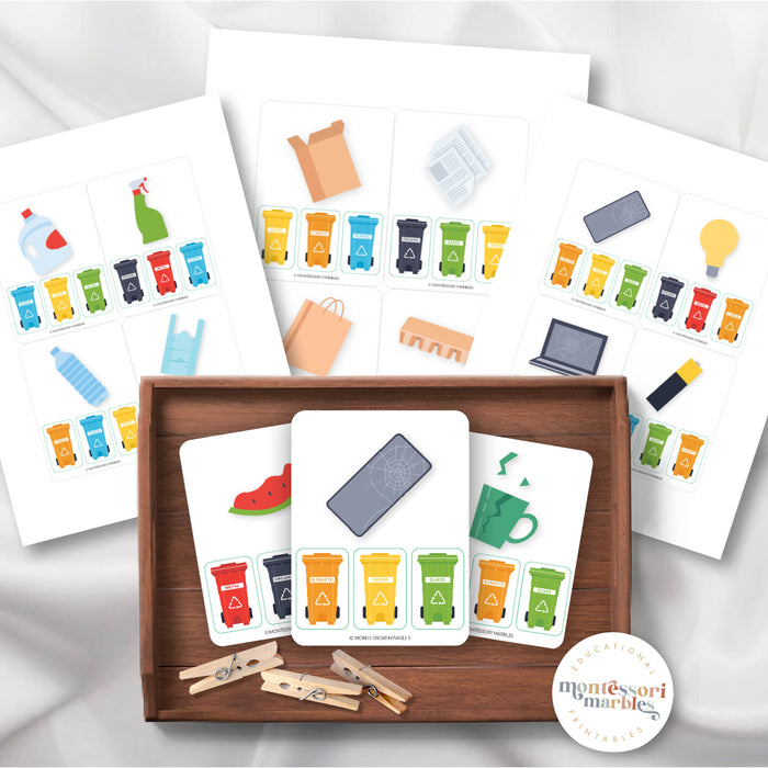Earth Day Clip Cards