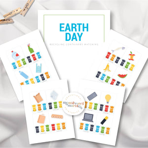 Earth Day Clip Cards