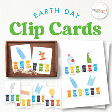 Load image into Gallery viewer, Earth Day Clip Cards
