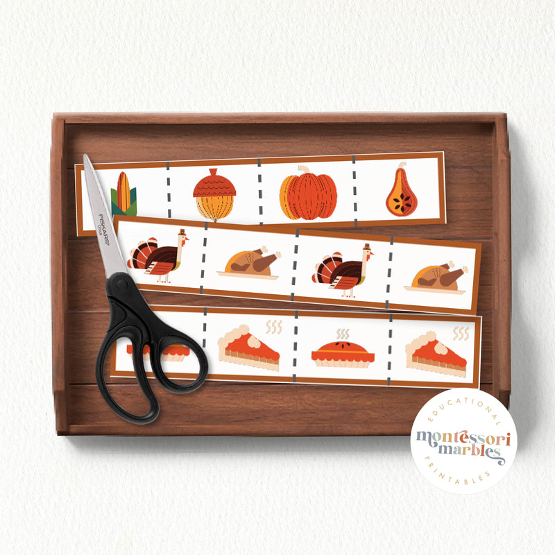 Thanksgiving Cutting Strips