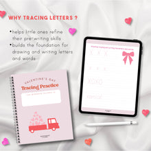 Load image into Gallery viewer, Valentine&#39;s Day Tracing Workbook

