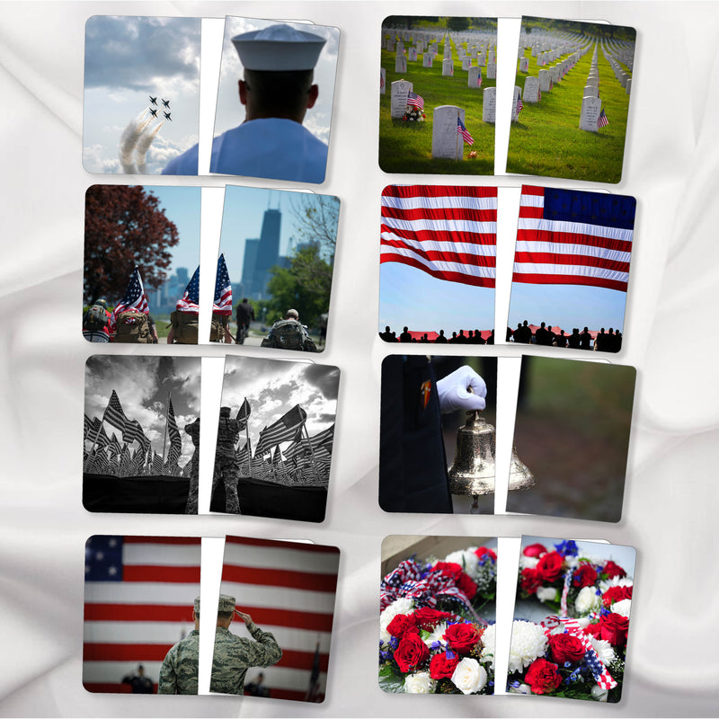 U.S. patriotic picture completion for Memorial and Veterans Days