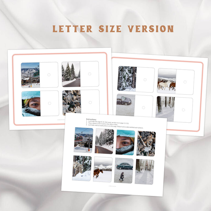 Winter Complete the Pictures