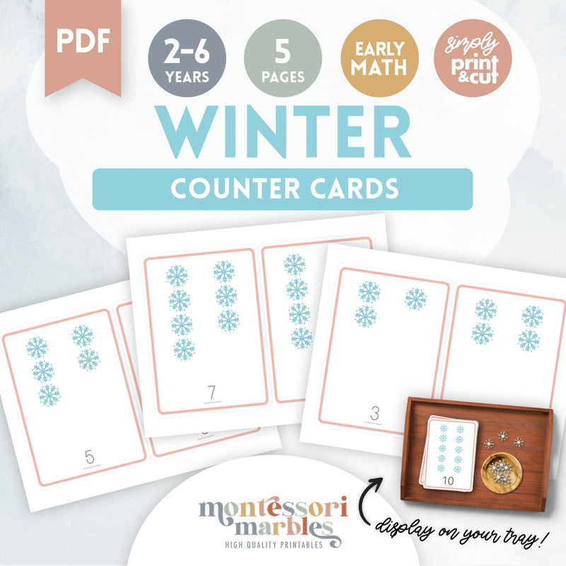 Winter Counter Cards